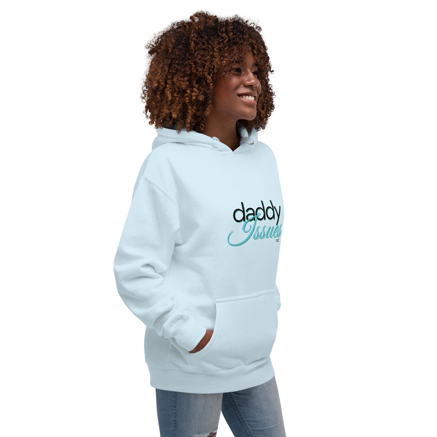 White Daddy Issues Unisex Hoodie