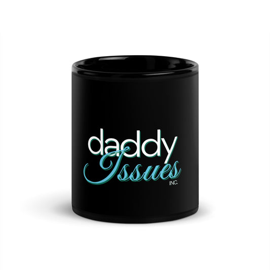 Black Daddy Issues Glossy Mug